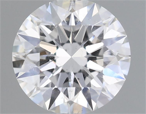 Foto Diamante Natural 0.50 quilates, Redondo , Color E, claridad SI1 y certificado GIA de