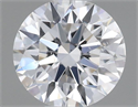 Natural Diamond 0.42 Carats, Round with Excellent Cut, D Color, SI1 Clarity and Certified by GIA