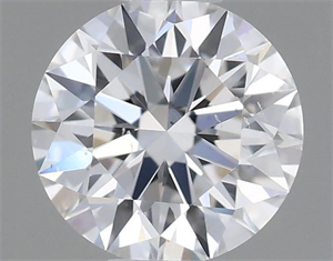 Picture of Natural Diamond 0.42 Carats, Round with Excellent Cut, D Color, SI1 Clarity and Certified by GIA