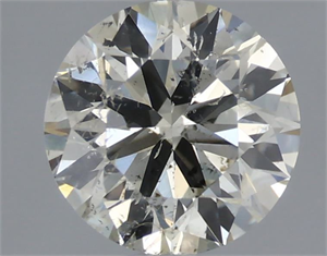 Foto Diamante Natural 0.50 quilates, Redondo , Color J, claridad SI2 y certificado IGI de