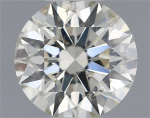 Foto Diamante Natural 0.51 quilates, Redondo , Color J, claridad SI2 y certificado IGI de