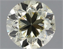 Diamante Natural 1.00 quilates, Redondo , Color N, claridad SI1 y certificado IGI