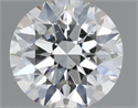 Natural Diamond 0.40 Carats, Round with Excellent Cut, J Color, SI2 Clarity and Certified by GIA