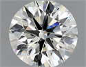 Natural Diamond 0.80 Carats, Round with Excellent Cut, J Color, SI1 Clarity and Certified by GIA