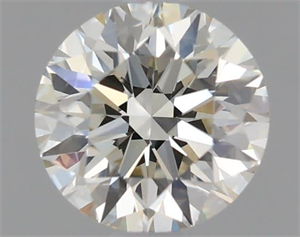 Picture of Natural Diamond 0.70 Carats, Round with Excellent Cut, K Color, IF Clarity and Certified by IGI