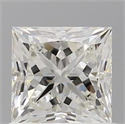 Diamante Natural 0.90 quilates, Princesa , Color G, claridad VVS1 y certificado IGI