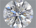 Diamante Natural 0.50 quilates, Redondo , Color H, claridad VVS1 y certificado GIA