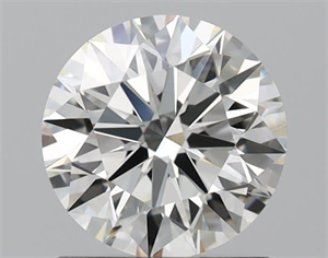 Picture of Natural Diamond 1.19 Carats, Round with Excellent Cut, K Color, VS1 Clarity and Certified by GIA