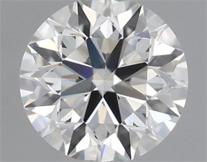 Picture of Natural Diamond 0.72 Carats, Round with Excellent Cut, I Color, VVS2 Clarity and Certified by GIA