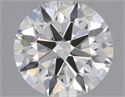 Diamante Natural 0.58 quilates, Redondo , Color I, claridad VVS1 y certificado GIA