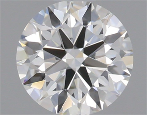 Foto Diamante Natural 0.58 quilates, Redondo , Color I, claridad VVS1 y certificado GIA de