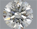 Natural Diamond 0.70 Carats, Round with Very Good Cut, H Color, SI2 Clarity and Certified by IGI