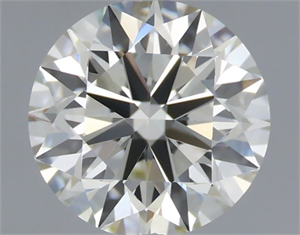 Picture of Natural Diamond 0.70 Carats, Round with Excellent Cut, I Color, VVS1 Clarity and Certified by IGI