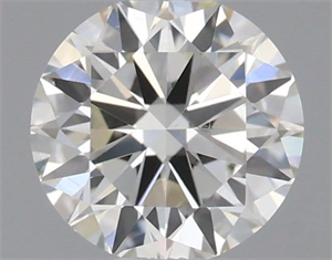 Picture of Natural Diamond 0.42 Carats, Round with Excellent Cut, H Color, VS1 Clarity and Certified by IGI