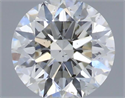 Natural Diamond 0.43 Carats, Round with Excellent Cut, G Color, SI1 Clarity and Certified by IGI