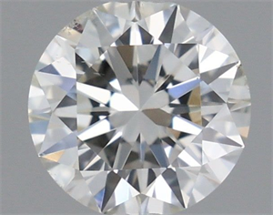 Picture of Natural Diamond 0.50 Carats, Round with Excellent Cut, H Color, SI1 Clarity and Certified by GIA