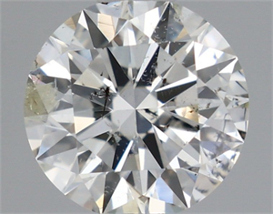 Picture of Natural Diamond 0.70 Carats, Round with Excellent Cut, J Color, I1 Clarity and Certified by GIA