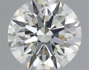 Picture of Natural Diamond 0.60 Carats, Round with Excellent Cut, J Color, VS2 Clarity and Certified by GIA