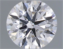 Natural Diamond 0.41 Carats, Round with Excellent Cut, D Color, VS2 Clarity and Certified by GIA