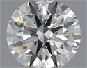 Natural Diamond 0.40 Carats, Round with Excellent Cut, G Color, SI2 Clarity and Certified by IGI