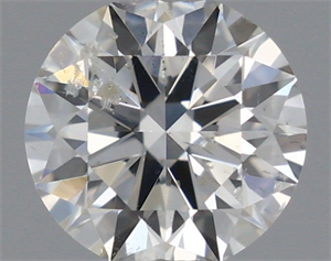 Picture of Natural Diamond 0.40 Carats, Round with Excellent Cut, G Color, SI2 Clarity and Certified by IGI