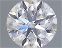 Diamante Natural 0.46 quilates, Redondo , Color D, claridad SI1 y certificado GIA