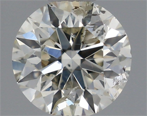 Picture of Natural Diamond 0.70 Carats, Round with Excellent Cut, I Color, I1 Clarity and Certified by IGI