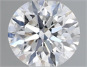 Natural Diamond 0.41 Carats, Round with Excellent Cut, E Color, VS2 Clarity and Certified by GIA