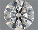 Natural Diamond 0.42 Carats, Round with Excellent Cut, K Color, VS2 Clarity and Certified by IGI