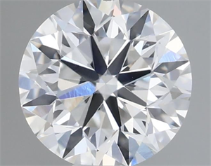 Foto Diamante Natural 0.45 quilates, Redondo , Color E, claridad SI1 y certificado GIA de