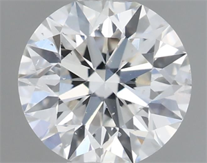 Picture of Natural Diamond 0.45 Carats, Round with Excellent Cut, E Color, SI1 Clarity and Certified by GIA