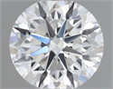 Natural Diamond 0.47 Carats, Round with Very Good Cut, F Color, VS1 Clarity and Certified by GIA