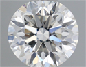 Diamante Natural 0.70 quilates, Redondo , Color G, claridad VVS1 y certificado GIA