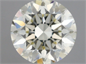 Natural Diamond 0.81 Carats, Round with Excellent Cut, J Color, VS1 Clarity and Certified by IGI