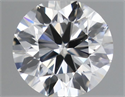 Natural Diamond 0.50 Carats, Round with Very Good Cut, J Color, SI1 Clarity and Certified by GIA