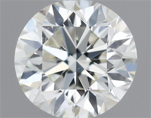 Foto Diamante Natural 0.50 quilates, Redondo , Color J, claridad SI2 y certificado GIA de