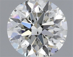 Foto Diamante Natural 0.52 quilates, Redondo , Color H, claridad SI1 y certificado IGI de