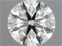 Natural Diamond 0.80 Carats, Round with Excellent Cut, J Color, VS1 Clarity and Certified by IGI