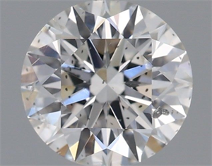 Picture of Natural Diamond 1.00 Carats, Round with Excellent Cut, G Color, SI2 Clarity and Certified by GIA