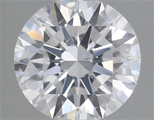 Foto Diamante Natural 0.40 quilates, Redondo , Color G, claridad SI2 y certificado GIA de