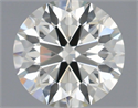 Natural Diamond 0.81 Carats, Round with Excellent Cut, K Color, VVS1 Clarity and Certified by IGI