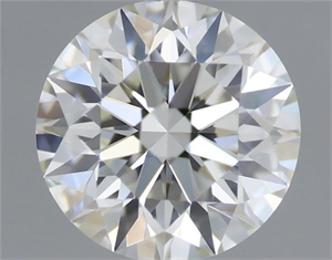 Foto Diamante Natural 0.57 quilates, Redondo , Color J, claridad IF y certificado GIA de