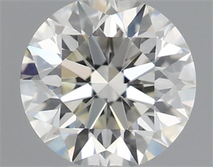 Picture of Natural Diamond 0.70 Carats, Round with Excellent Cut, J Color, VS1 Clarity and Certified by GIA