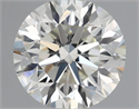 Natural Diamond 0.70 Carats, Round with Very Good Cut, K Color, VVS2 Clarity and Certified by GIA