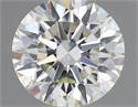 Diamante Natural 0.51 quilates, Redondo , Color K, claridad VVS2 y certificado GIA