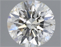 Natural Diamond 0.50 Carats, Round with Excellent Cut, J Color, SI1 Clarity and Certified by GIA
