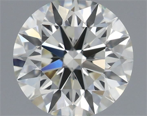 Foto Diamante Natural 0.53 quilates, Redondo , Color L, claridad VVS1 y certificado GIA de