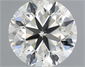 Natural Diamond 0.50 Carats, Round with Very Good Cut, M Color, VS2 Clarity and Certified by GIA