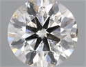Natural Diamond 0.70 Carats, Round with Excellent Cut, K Color, SI2 Clarity and Certified by IGI
