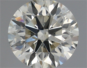 Foto Diamante Natural 0.72 quilates, Redondo , Color K, claridad SI1 y certificado IGI de